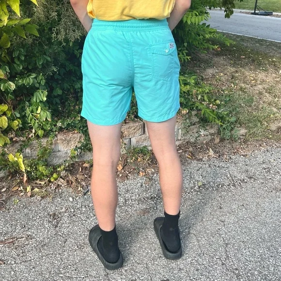 POLO Ralph Lauren Traveler Seafoam Swim Trunks SZ M! EUC! - Picture 3 of 16